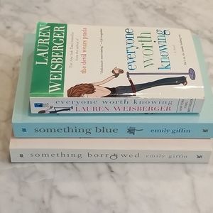 Emily Griffin and Lauren Weisberger book bundle